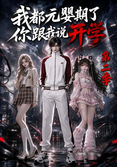 我都元婴期了，你跟我说开学第二季封面