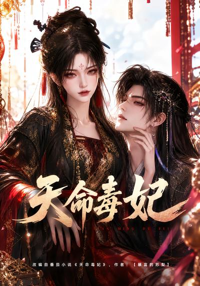 漫剧《天命毒妃》海报