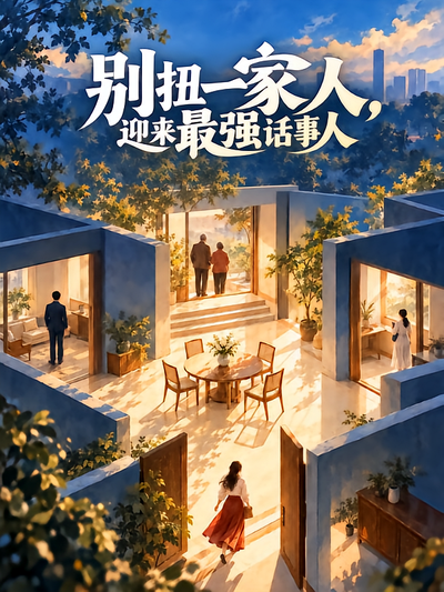 别扭一家人，迎来最强话事人封面