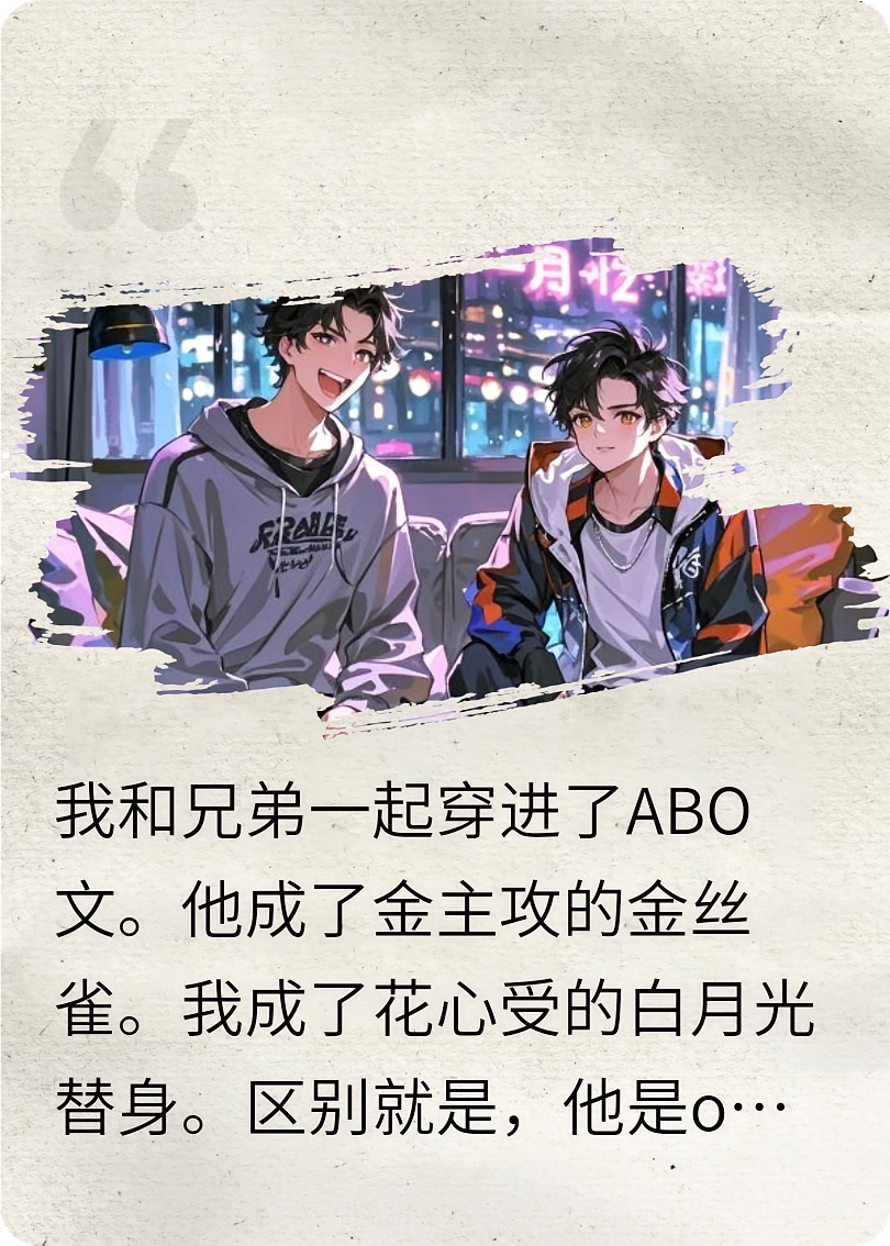 穿进ABO文后，我和兄弟每天都在作死