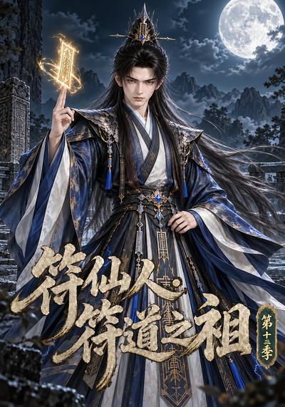 漫剧《符仙人：符道之祖第十三季》海报