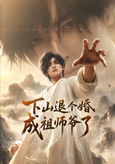 短剧下山退个婚，成祖师爷了海报