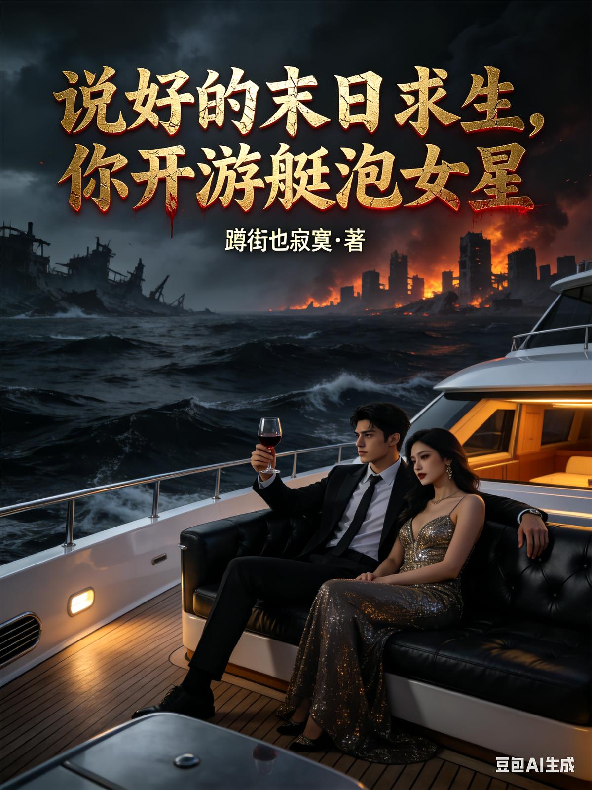 说好的末日求生，你开游艇泡女星