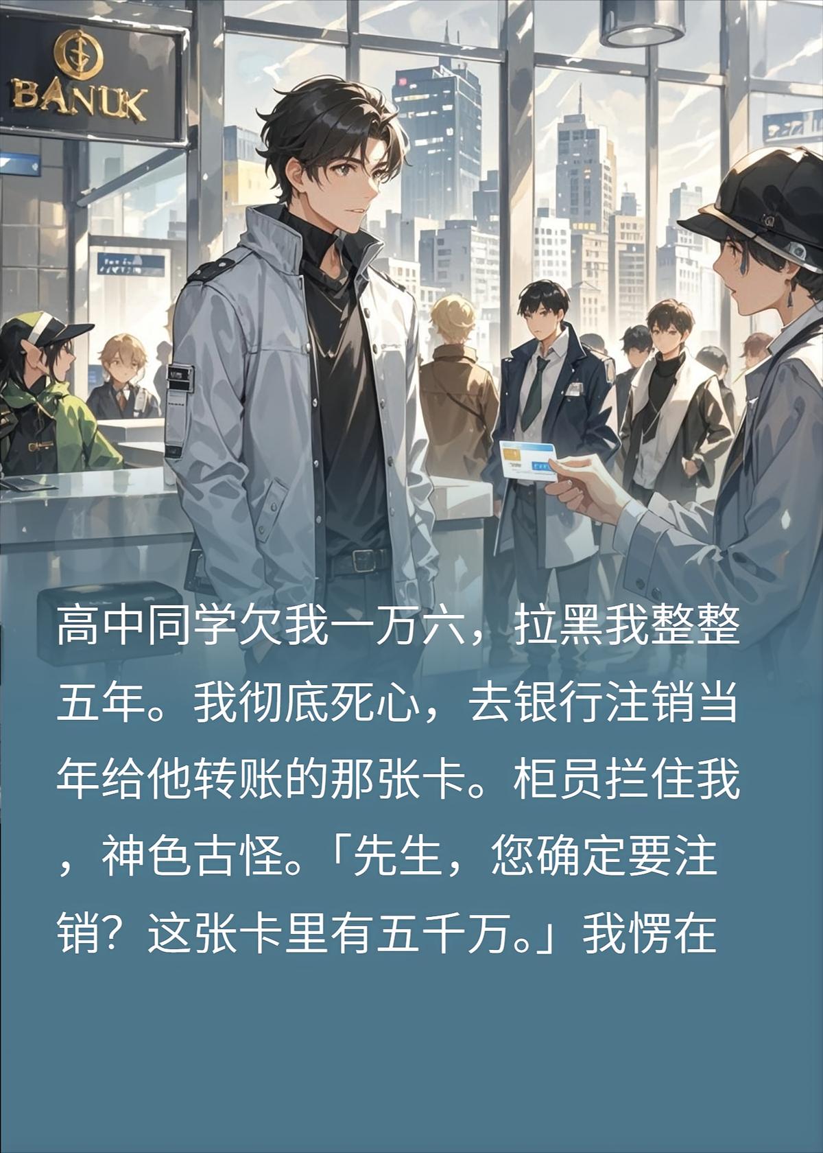同学欠16000玩失踪，我去银行消卡，柜员一句话我懵了