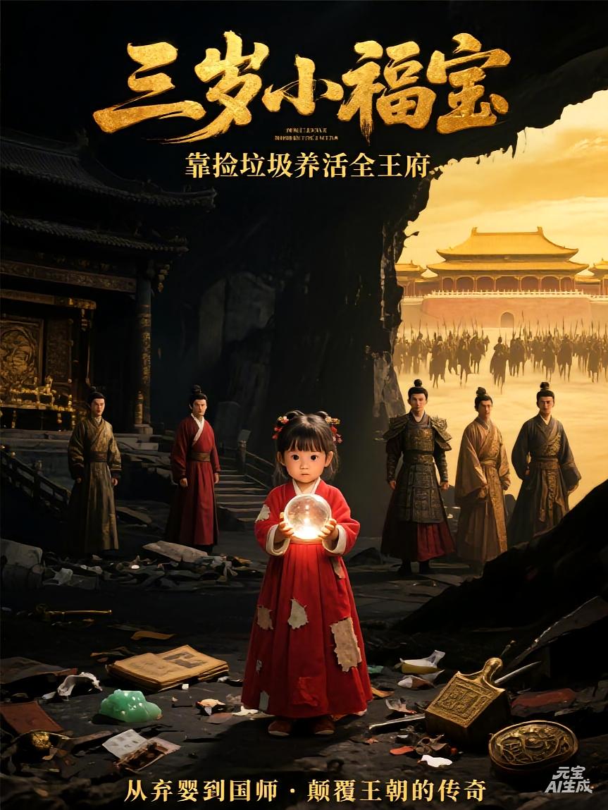 三岁小福宝，靠捡垃圾养活全王府
