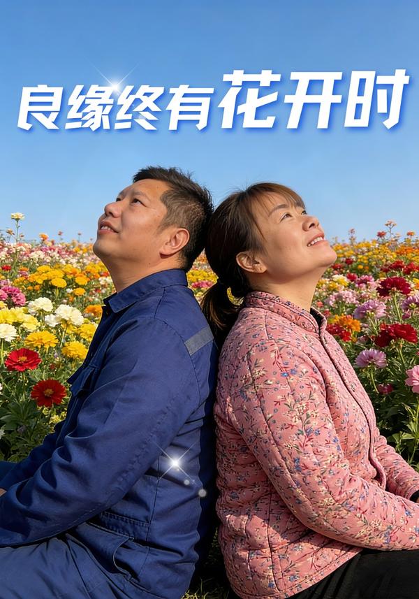 短剧良缘终有花开时海报