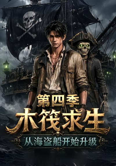 漫剧《木筏求生：从海盗船开始升级第四季》海报