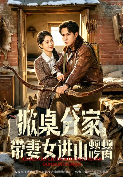 掀桌分家，帶妻女進山頓頓吃肉
