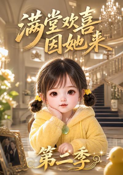 漫剧《满堂欢喜因她来第二季》海报