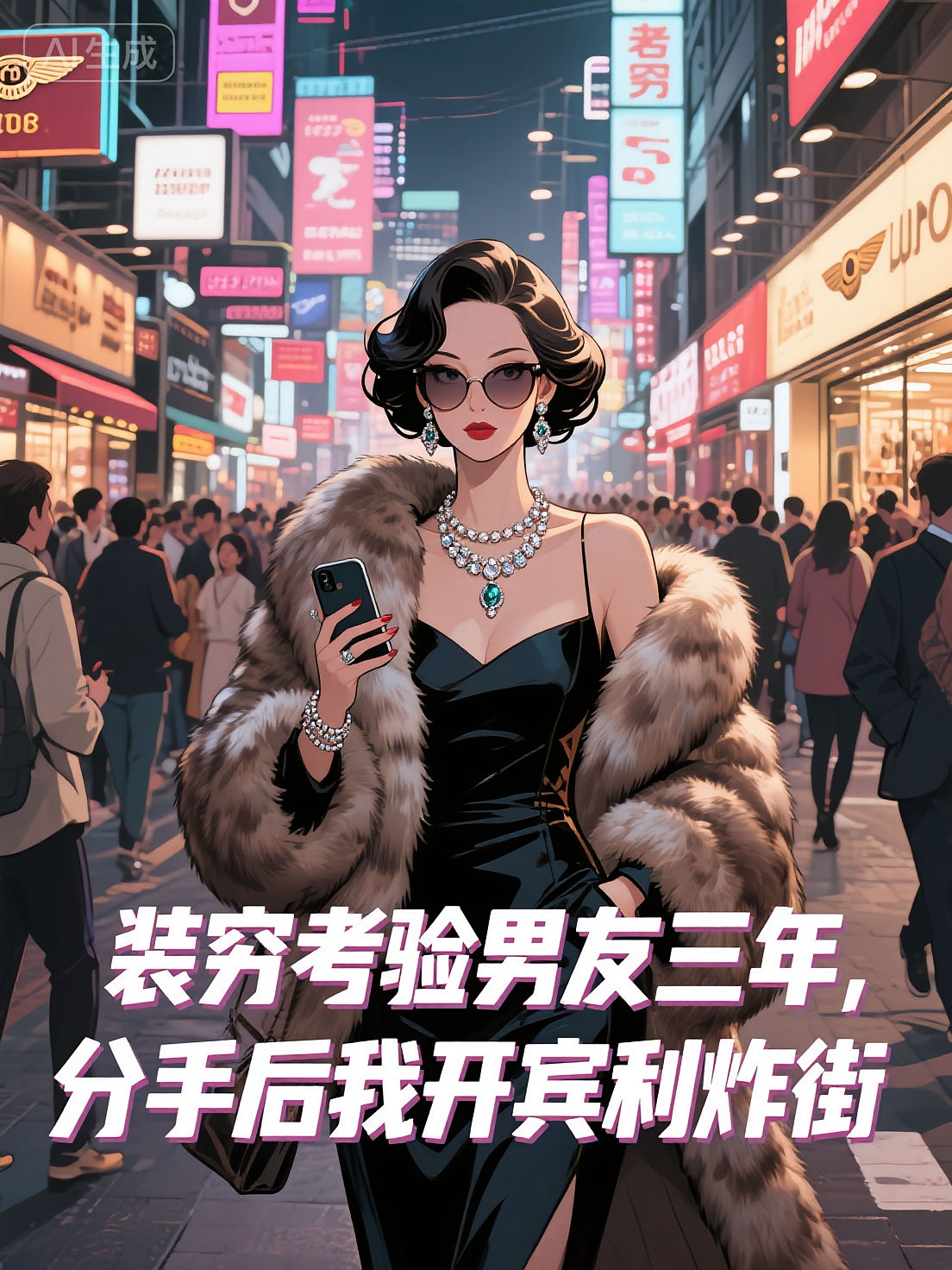 装穷考验男友三年，分手后我开宾利炸街