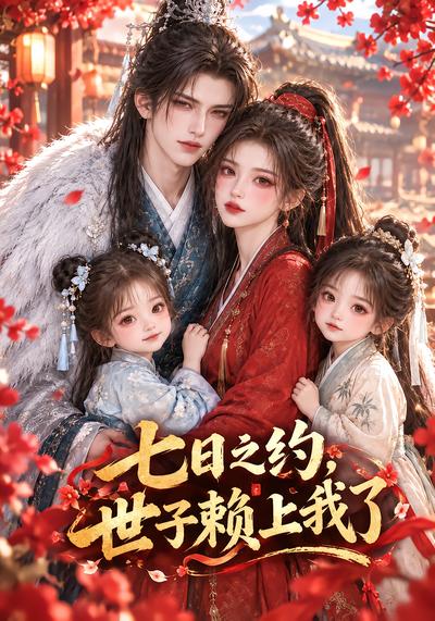 漫剧《七日之约，世子赖上我了》海报
