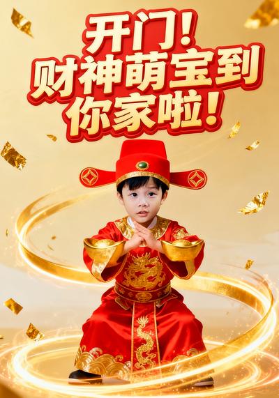 开门！财神萌宝到你家啦！