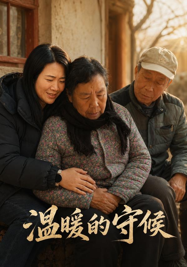 短剧《温暖的守候》海报
