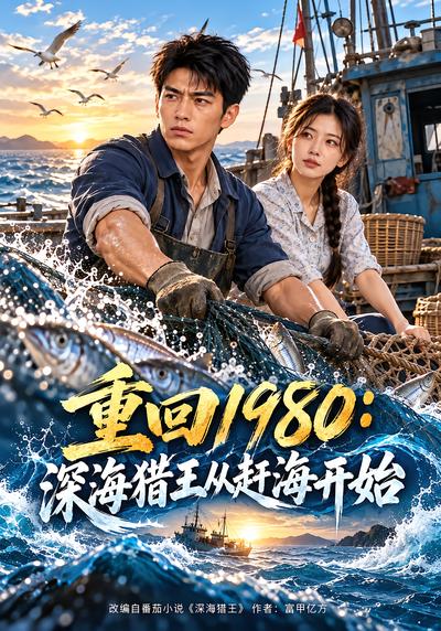 重回1980：深海猎王从赶海开始封面