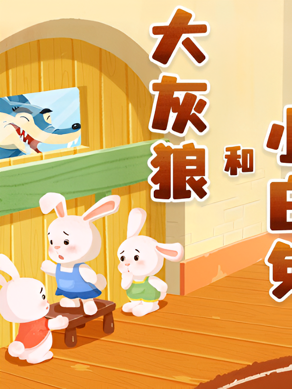 大灰狼和小白兔|经典童话儿童睡前故事
