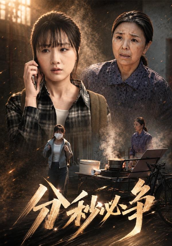 短剧分秒必争海报