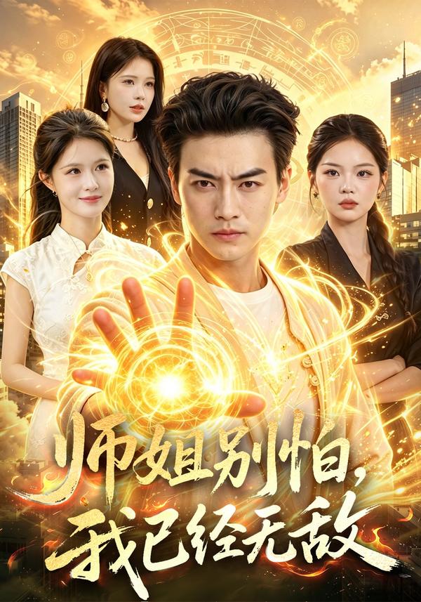 短剧《师姐别怕，我已经无敌》海报