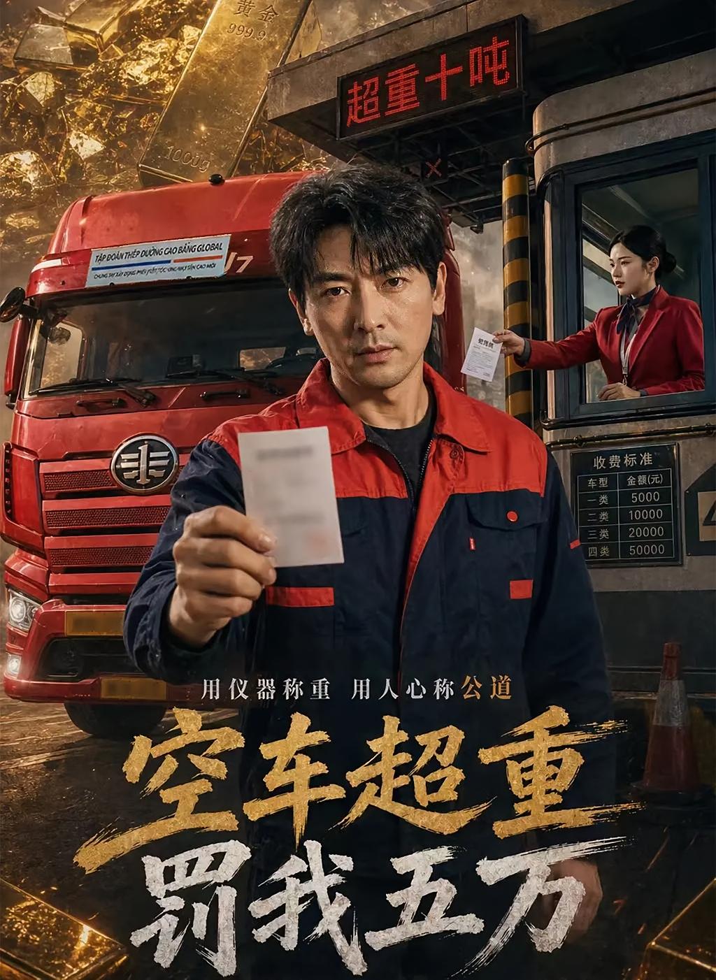 空车超重罚我五万