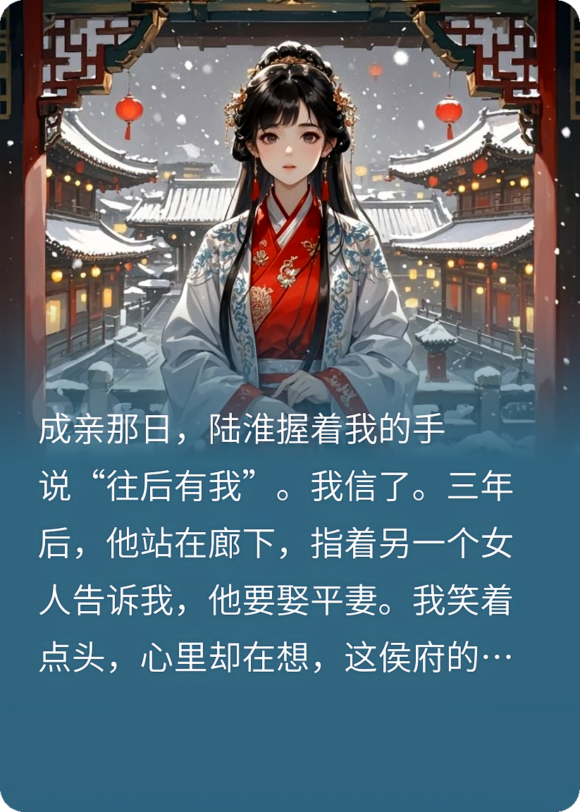 侯爷要娶平妻，我转身把侯府搅了个天翻地覆