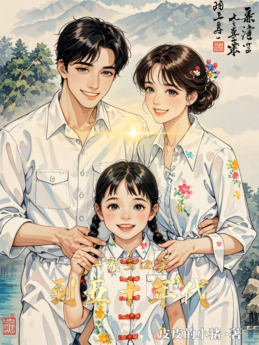 一家三口穿到五十年代