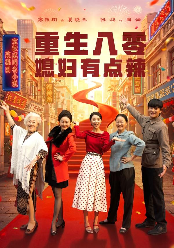 短剧重生八零媳妇有点辣海报