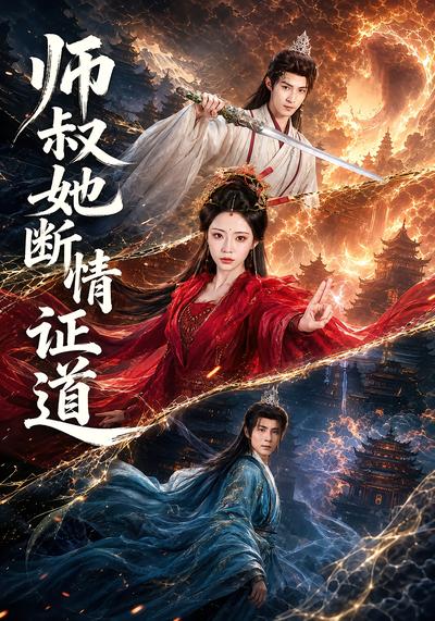 短剧《师叔她断情证道》海报