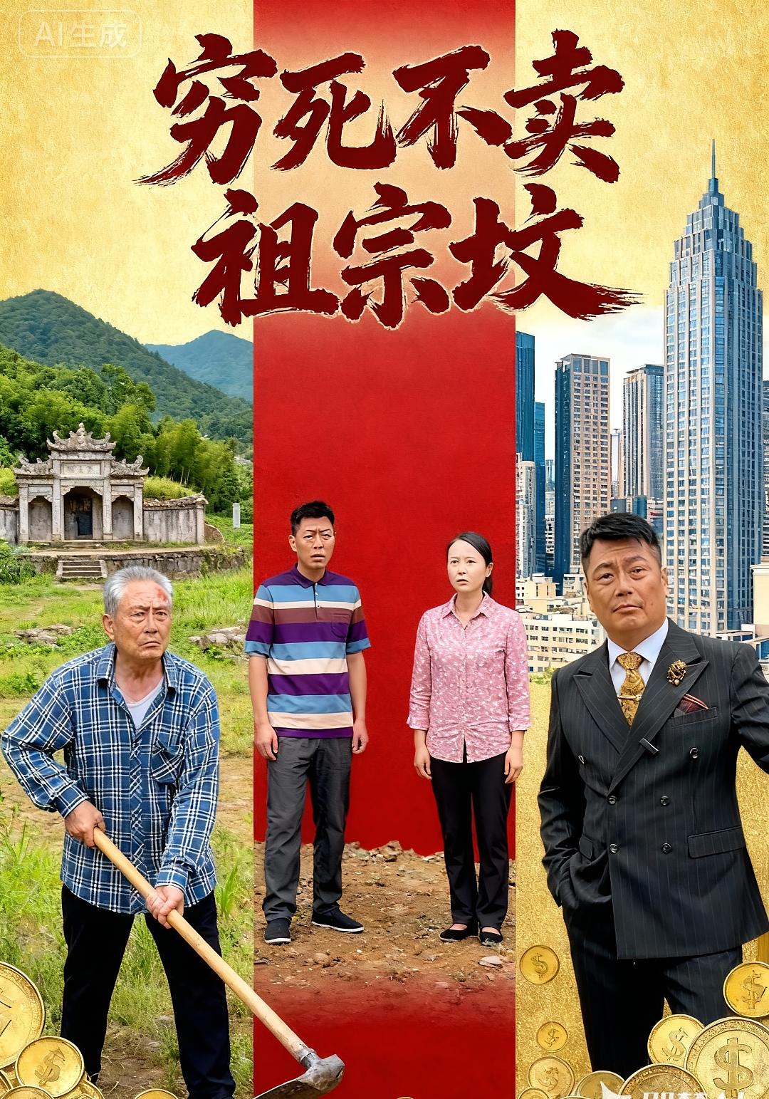 穷死不卖祖宗坟