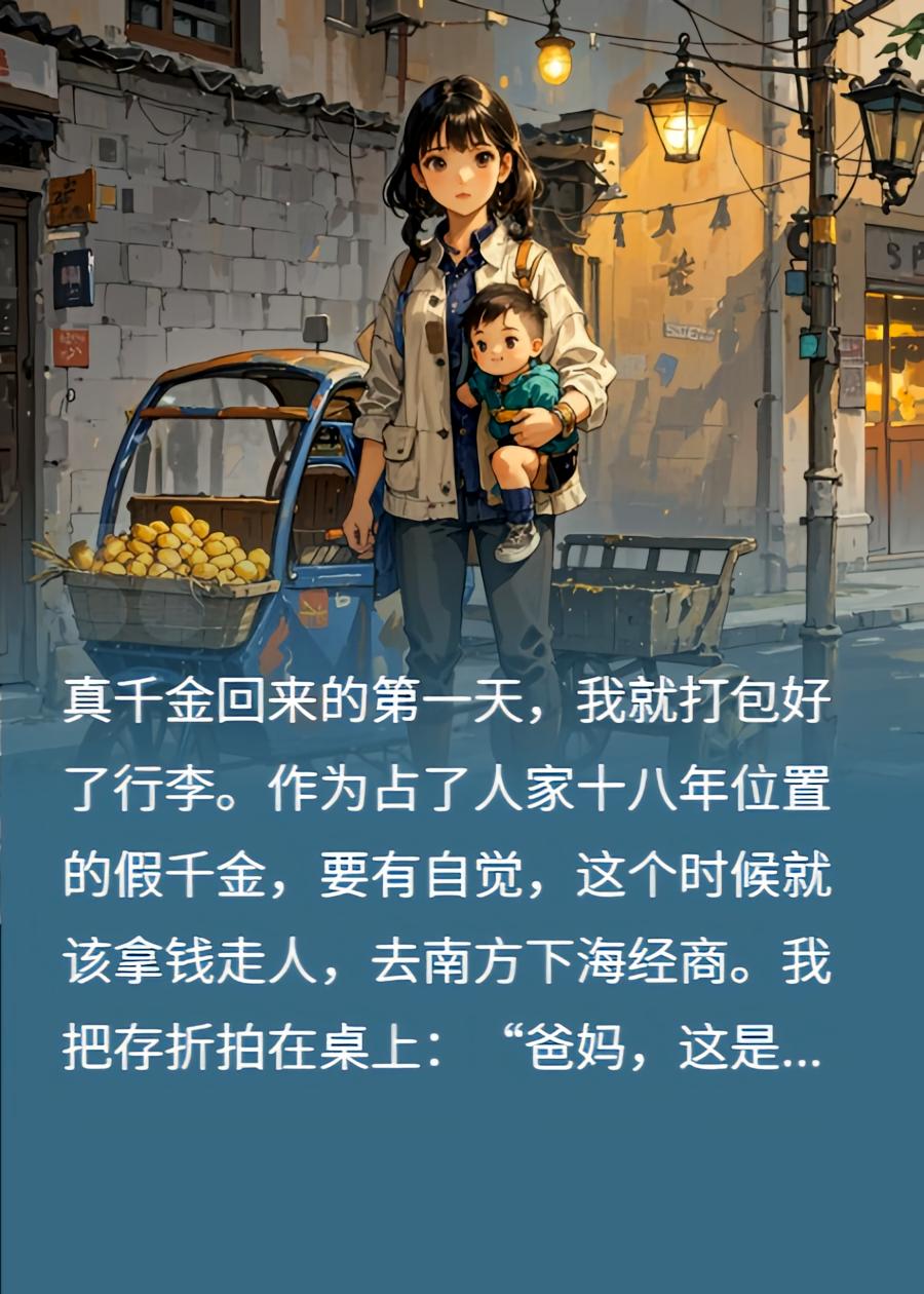 当了十八年假千金，真千金回来却不让我走