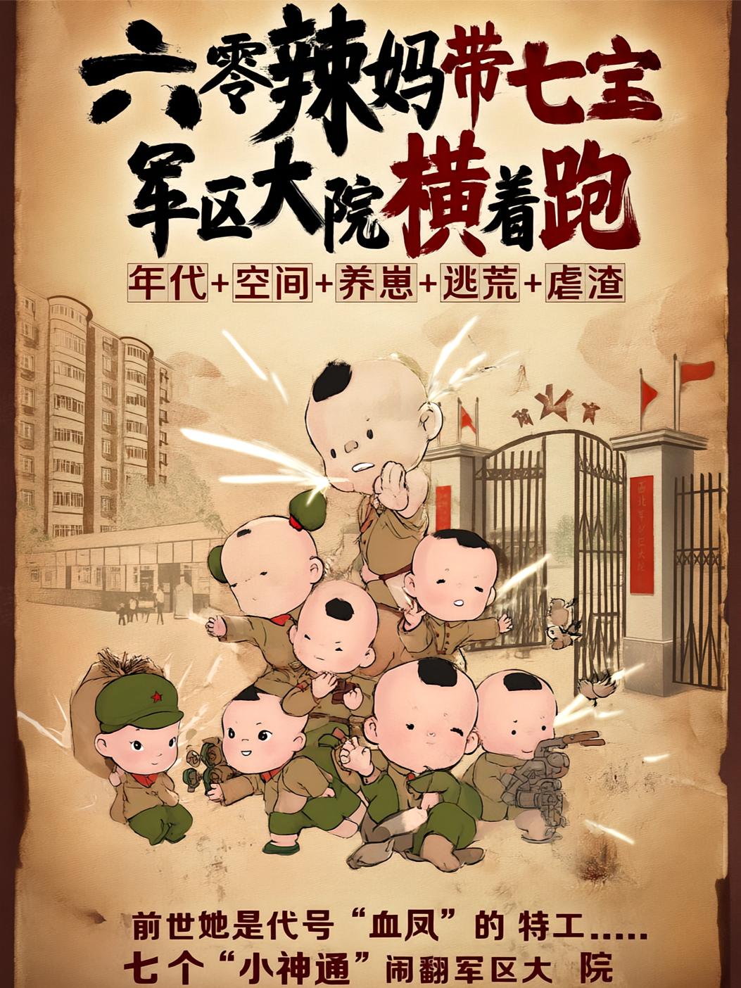 六零辣妈带七宝，军区大院横着跑