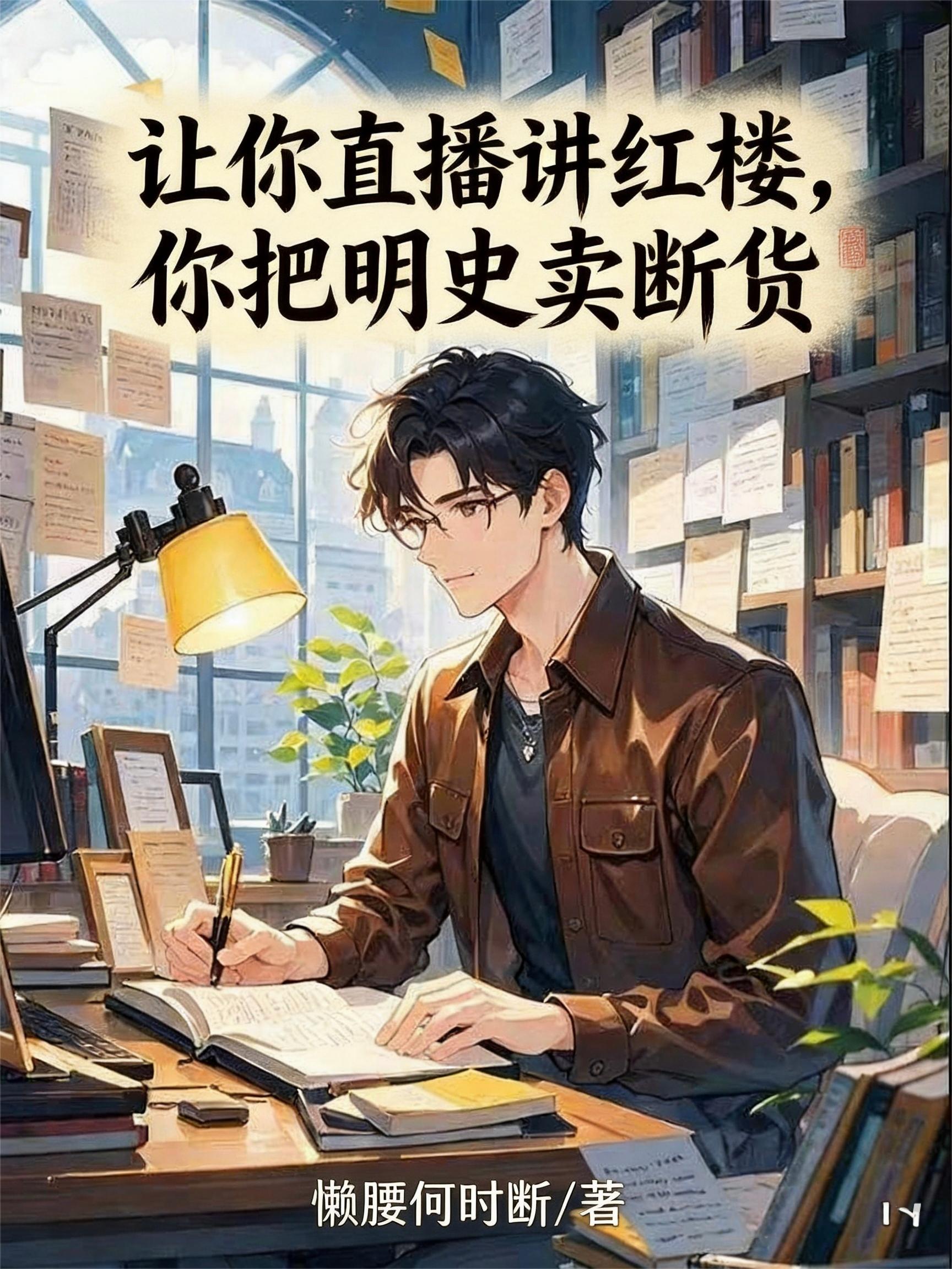 让你直播讲红楼，你把明史卖断货