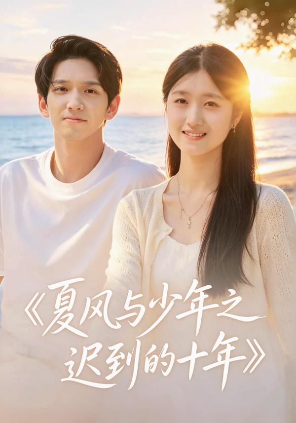 短剧《夏风与少年之迟到的十年》海报