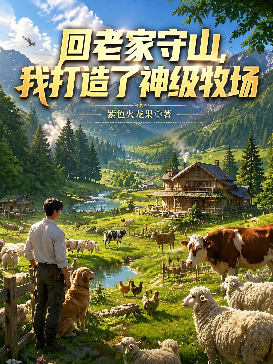 回老家守山，我打造了神级牧场