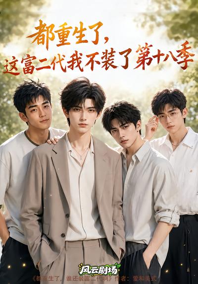 漫剧《都重生了，这富二代我不装了第十八季》海报