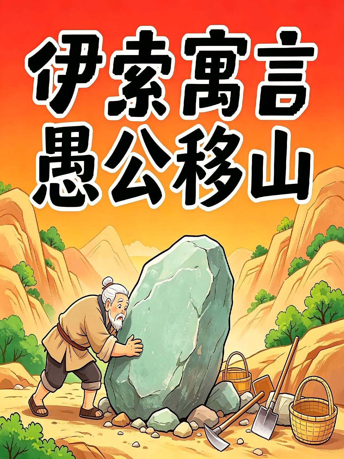 愚公移山｜伊索寓言｜儿童睡前故事