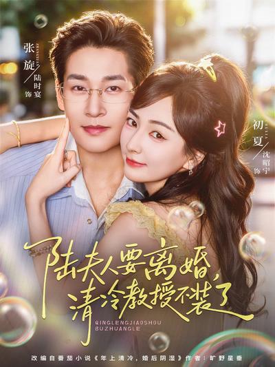 陆夫人要离婚，清冷教授不装了封面