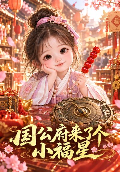 漫剧《国公府来了个小福星》海报