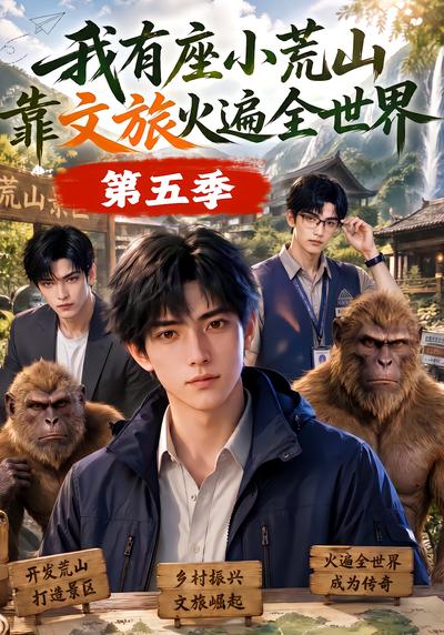 漫剧《我有座小荒山靠文旅火遍全世界第五季》海报