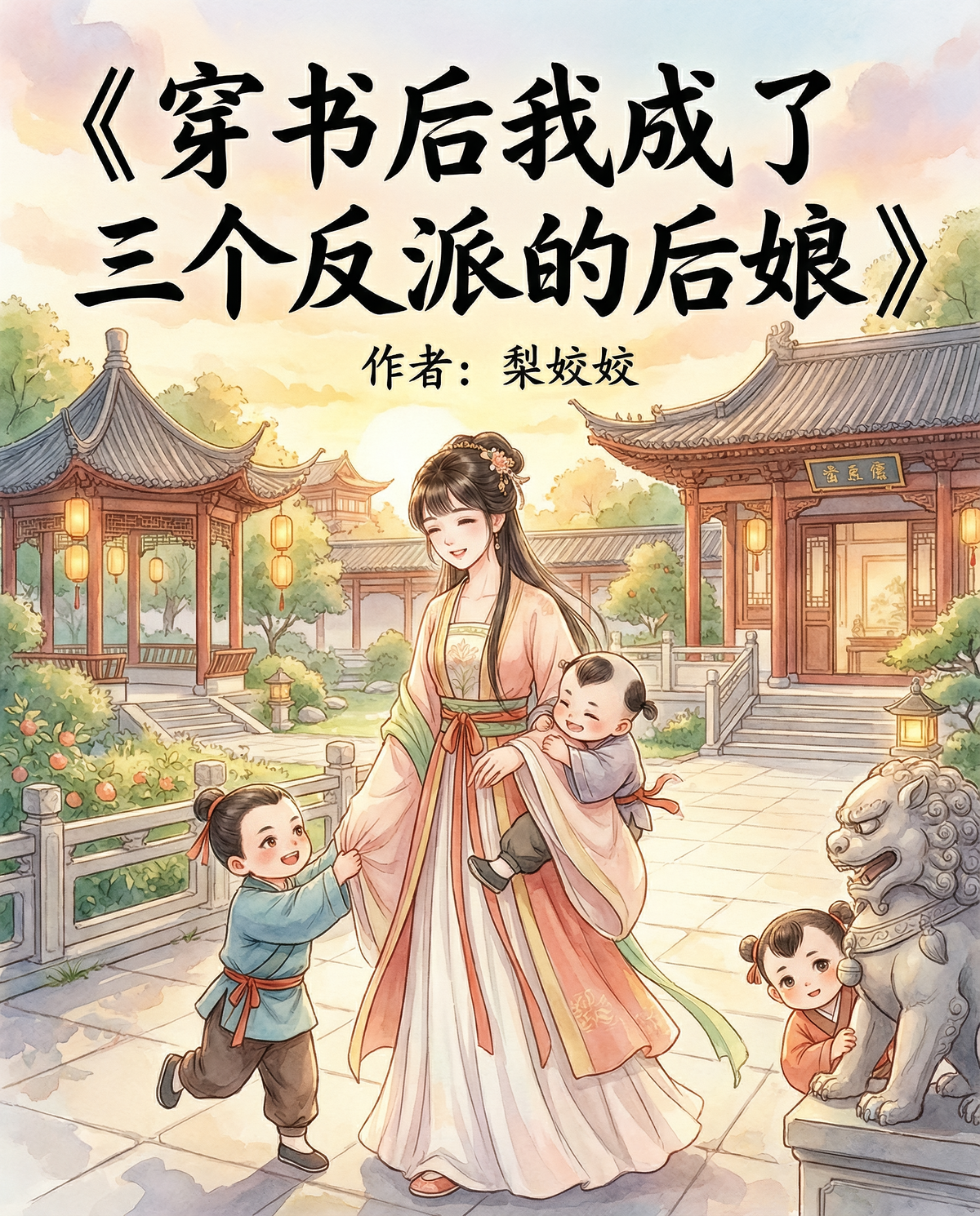 穿书后我成了三个反派的后娘
