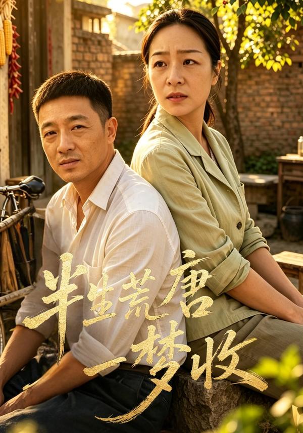 短剧《半生荒唐一梦收》海报