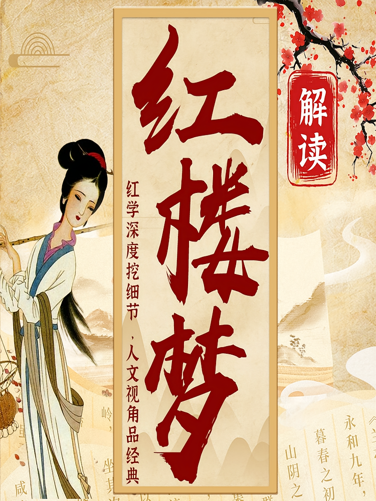 解读红楼梦：红学深度挖细节，人文视角品经典
