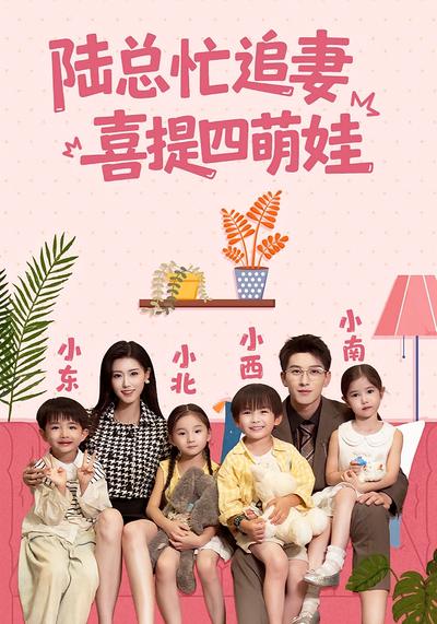 陆总忙追妻，喜提四萌娃