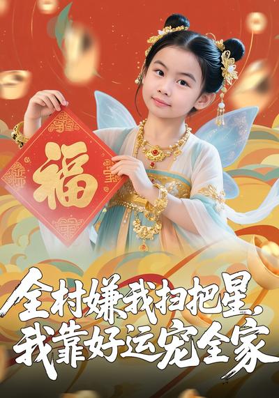 全村嫌我扫把星，我靠好运宠全家