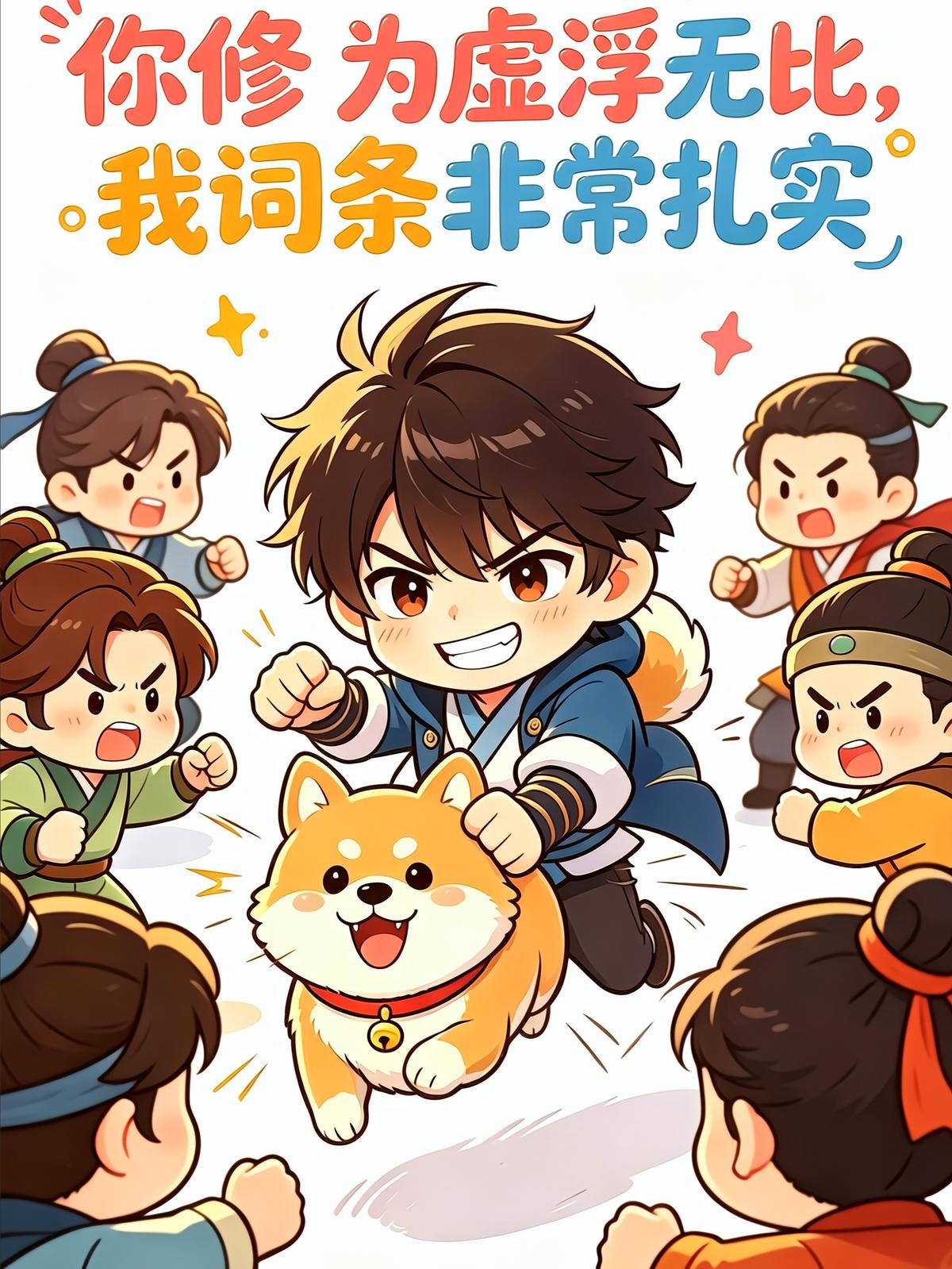 你修为虚浮无比，我词条非常扎实