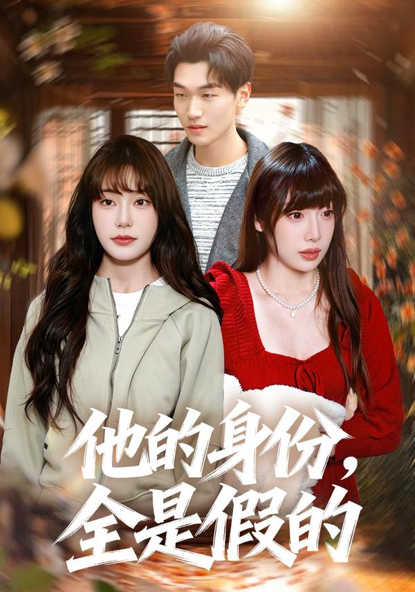 短剧他的身份，全是假的海报