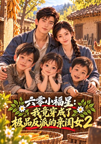 漫剧《六零小福星：我竟穿成了极品反派的亲闺女2》海报