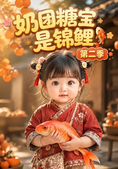 奶团糖宝是锦鲤第二季封面