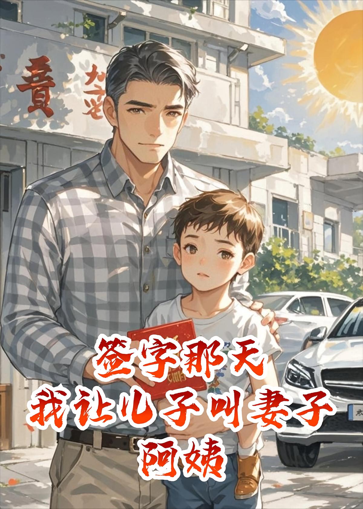 签字那天，我让儿子叫妻子阿姨