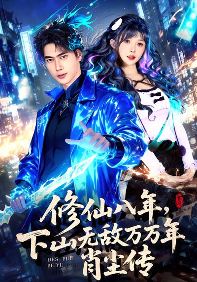 修仙八年，下山無敵萬萬年∶肖塵傳