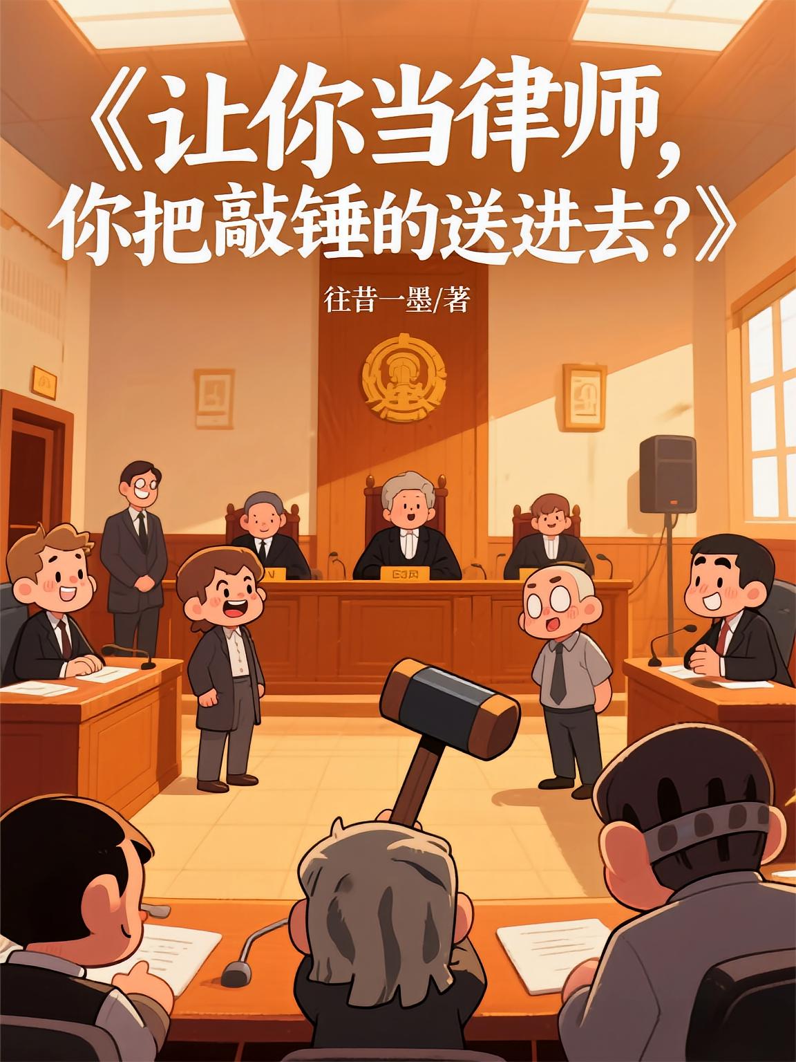 让你当律师，你把敲锤的送进去？