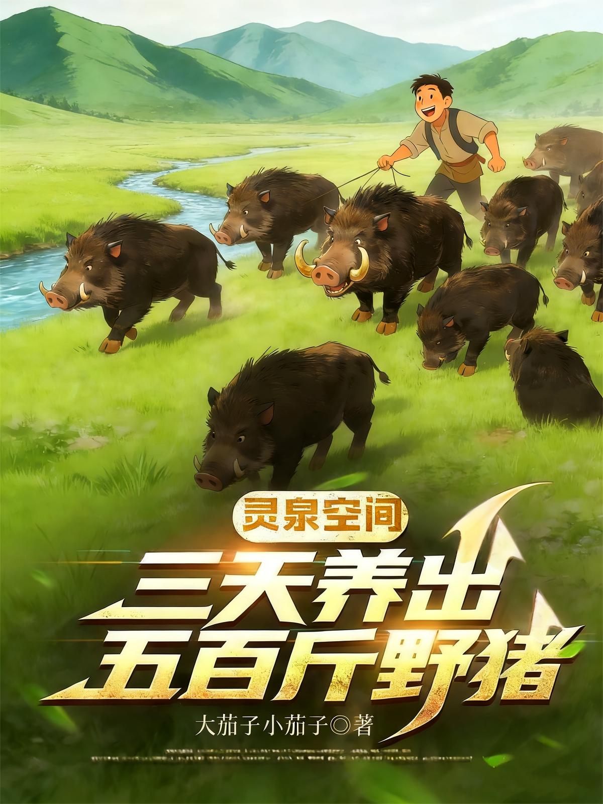 灵泉空间：三天养出五百斤野猪